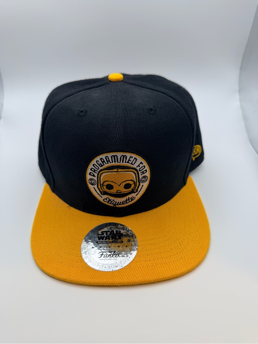 Funko Star Wars Smuggler's Bounty Snapback Hat Cap Black/Yellow Adjustable 2016